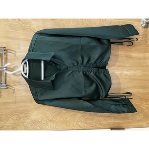 Vintage Shop Silky Crop Button-Up!